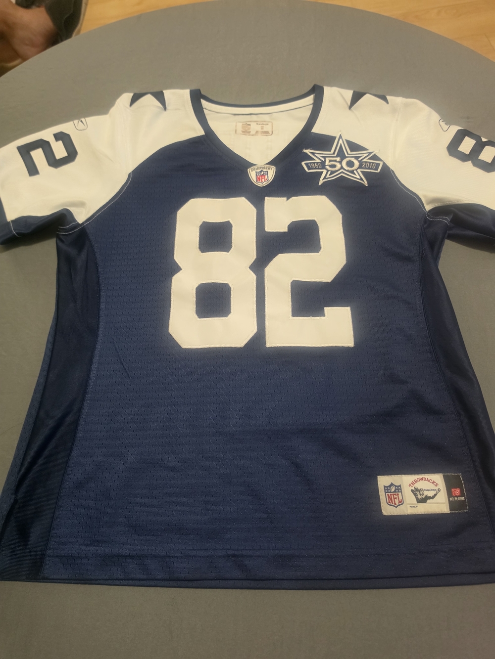 Dallas Cowboys Jason Witten Reebok 50th Anniversary Jersey Size M